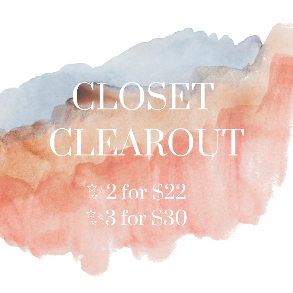 ✨✨2/$22 or 3/$30✨✨